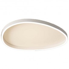 Πλαφονιέρα Οροφής Φ50cm LED 32W 4450lm 230V Λευκό Φως σε Λευκό CALISTA